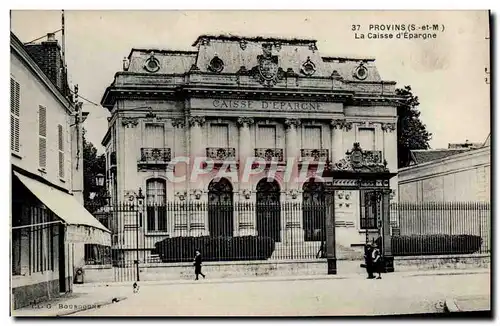 Cartes postales Banque Caisse d&#39Epargne Provins