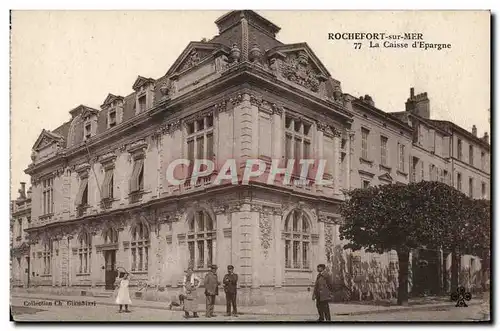 Cartes postales Banque Caisse d&#39Epargne Rochefort sur Mer