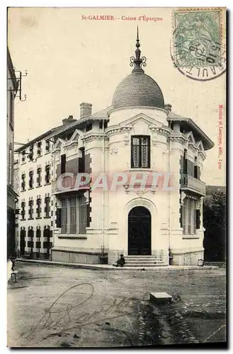 Cartes postales Banque Caisse d&#39Epargne St Galmier