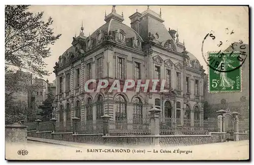 Cartes postales Banque Caisse d&#39Epargne Saint Chamond