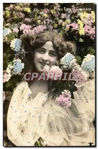 Cartes postales Fantaisie Femme Miss Ettrel Gregson