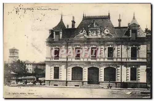 Cartes postales Banque Caisse d&#39Epargne Valence