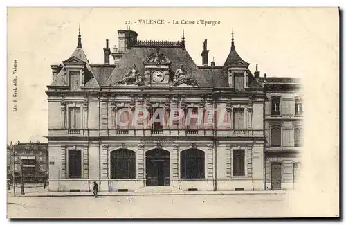 Cartes postales Banque Caisse d&#39Epargne Valence