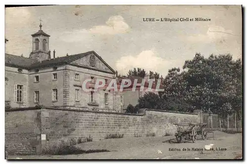 Cartes postales Sante Militaria Lure Hopital militaire