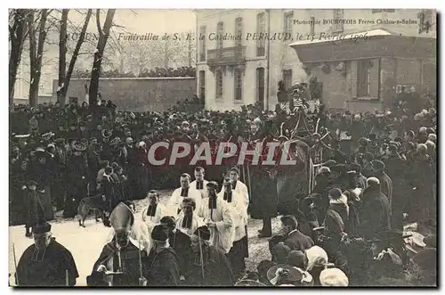 Cartes postales Mort Atu Funerailles de SE le Cardinal Pierraud