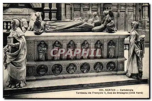 Cartes postales Nantes Cathedrale Tombeau de Francois II Duc de Bretagne