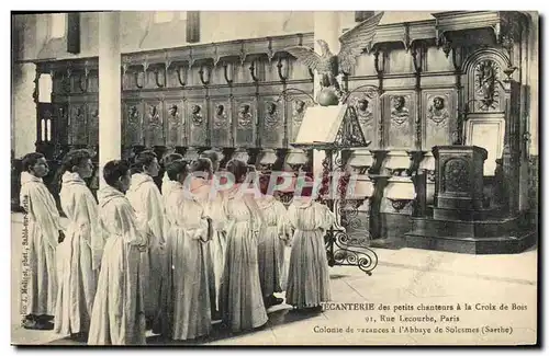 Cartes postales La Manecanterie des petits chanteurs a la Croix de Bois Rue Lecourbe Paris Colonie de vacances a