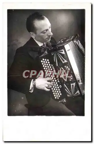 Cartes postales moderne Georges Allibert Accordeon Accordeoniste