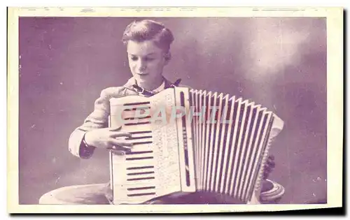 Cartes postales Accordeon