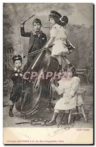 Cartes postales Enfants Violoncelle