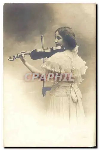 Cartes postales Enfant Violon