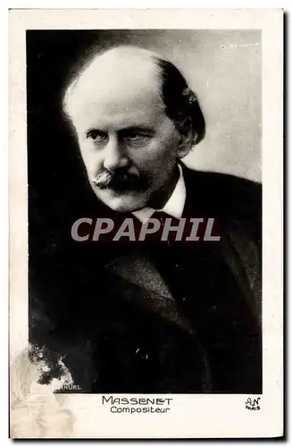 Cartes postales Massenet Compositeur