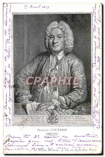 Cartes postales Francois Couperin