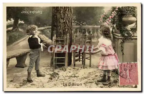 Cartes postales Jeux d&#39enfants Le ballon