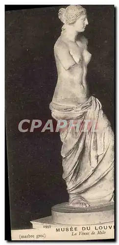 Cartes postales Paris Musee du Louvre La Venus de Milo