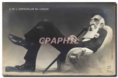 Cartes postales SM l&#39Empereur du Congo