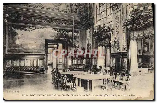 Cartes postales Casino Monte Carlo Salle Trente et Quarante