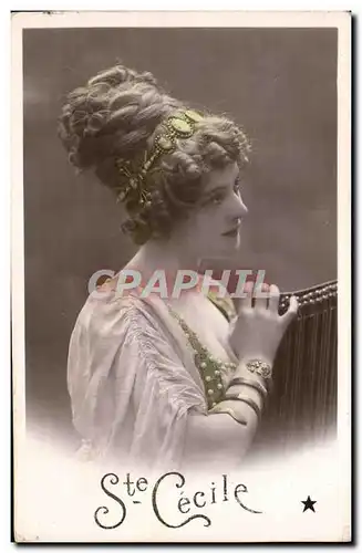 Cartes postales Femme Ste Cecile