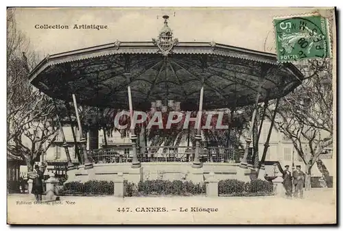 Cartes postales Cannes Le kiosque