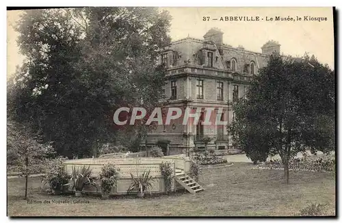 Cartes postales Abbeville Le musee le kiosque