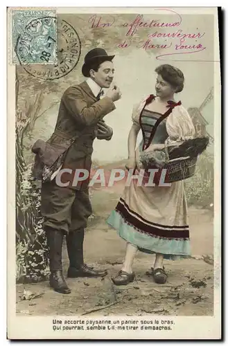 Cartes postales Chasse Femme Chasseur