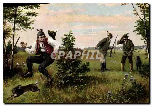 Cartes postales Chasse Chasseur