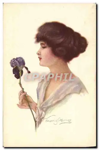 Cartes postales Fantaisie Illustrateur Femme