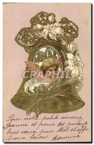 Cartes postales Cloche Ange