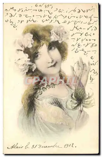 Cartes postales Fantaisie Femme