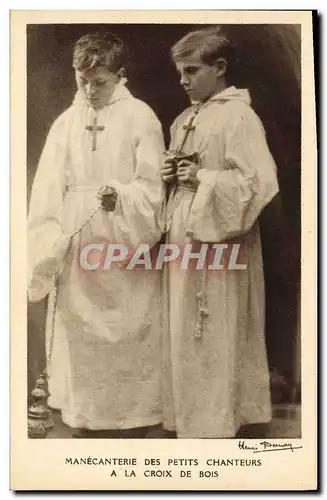 Cartes postales Manecanterie des petits Chanteurs a la Croix de Bois Rue des Rigoles Paris 20eme