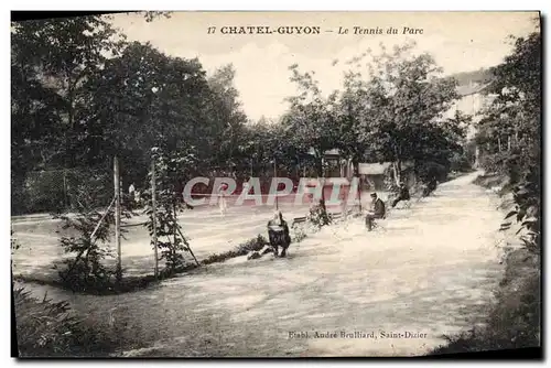 Cartes postales Tennis Chatelguyon Le tennis du parc