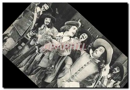 Cartes postales Cinema Les Trois Mousquetaires Alexandre Dumas Auguste Maquet