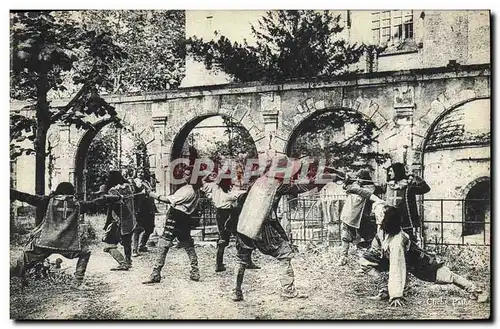 Cartes postales Cinema Les Trois Mousquetaires Alexandre Dumas Auguste Maquet