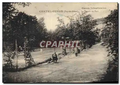 Cartes postales Tennis du parc Chatelguyon