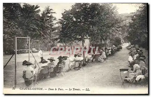 Cartes postales Tennis Dans le parc Chatelguyon