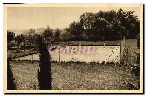 Cartes postales Tennis Provence Le Pavillon Salon de Provence Ricard Vue sur le parc et sur le salon