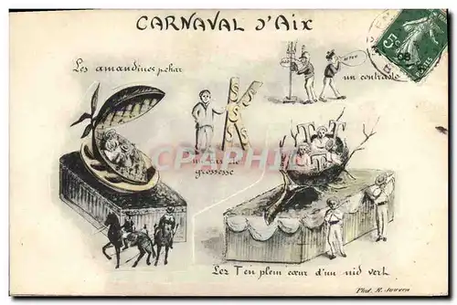 Cartes postales Carnaval d&#39Aix Aix en Provence