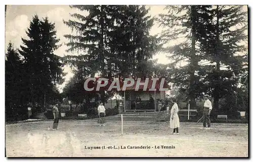 Cartes postales Tennis Luynes La Caranderie