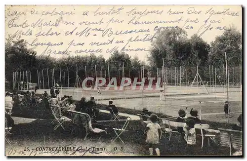 Cartes postales Tennis Contrexeville