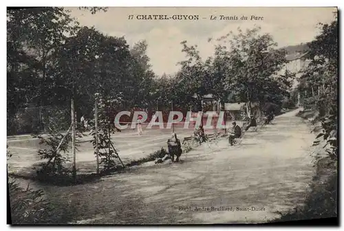 Cartes postales Tennis du parc Chatelguyon