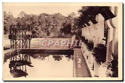 Cartes postales Tennis Hossegor Le Sporting La piscine