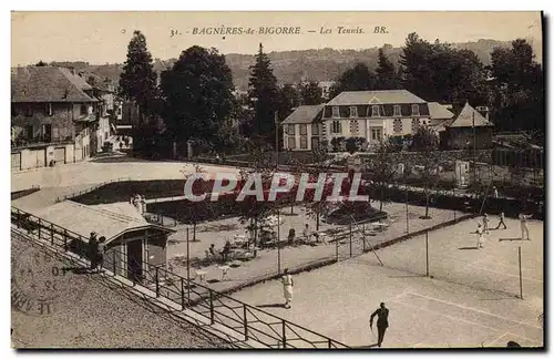 Cartes postales Tennis Bagneres de Bigorre