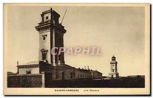 Cartes postales Phare Sainte Adresse Les phares