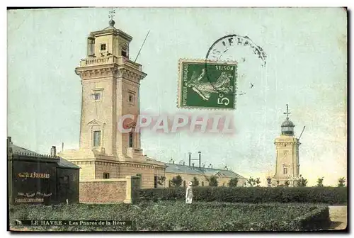 Cartes postales Phare Le Havre Les phares de la Heve