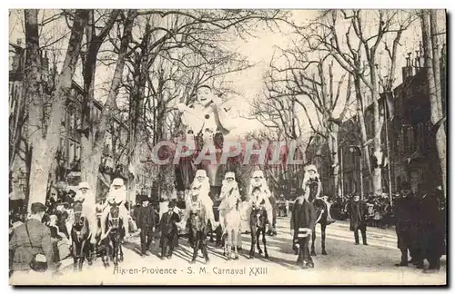 Cartes postales Carnaval XXIII Aix en Provence