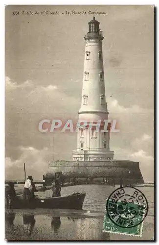 Cartes postales Phare de Cordouan Barque Bateau