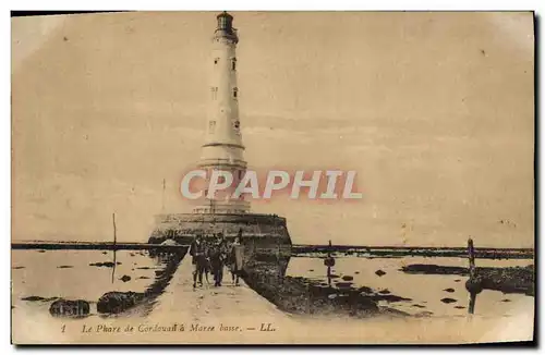 Cartes postales Phare de Cordouan par gros temps