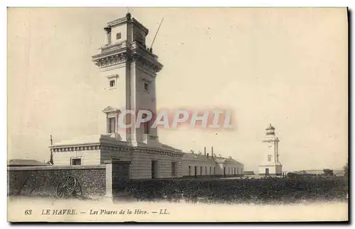 Cartes postales Phare Le Havre Les phares de la Heve