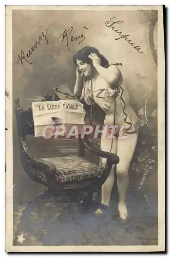 Cartes postales Journaux Journal La Libre Parole Femme