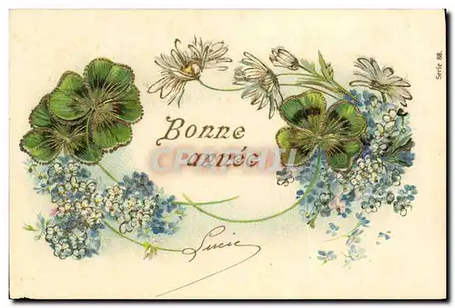 Cartes postales Fantaisie Fleurs